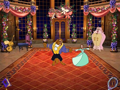 Magical ballroom dance from Beauty and the Beast